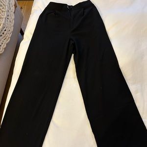 Stradavarius size 6 black trousers